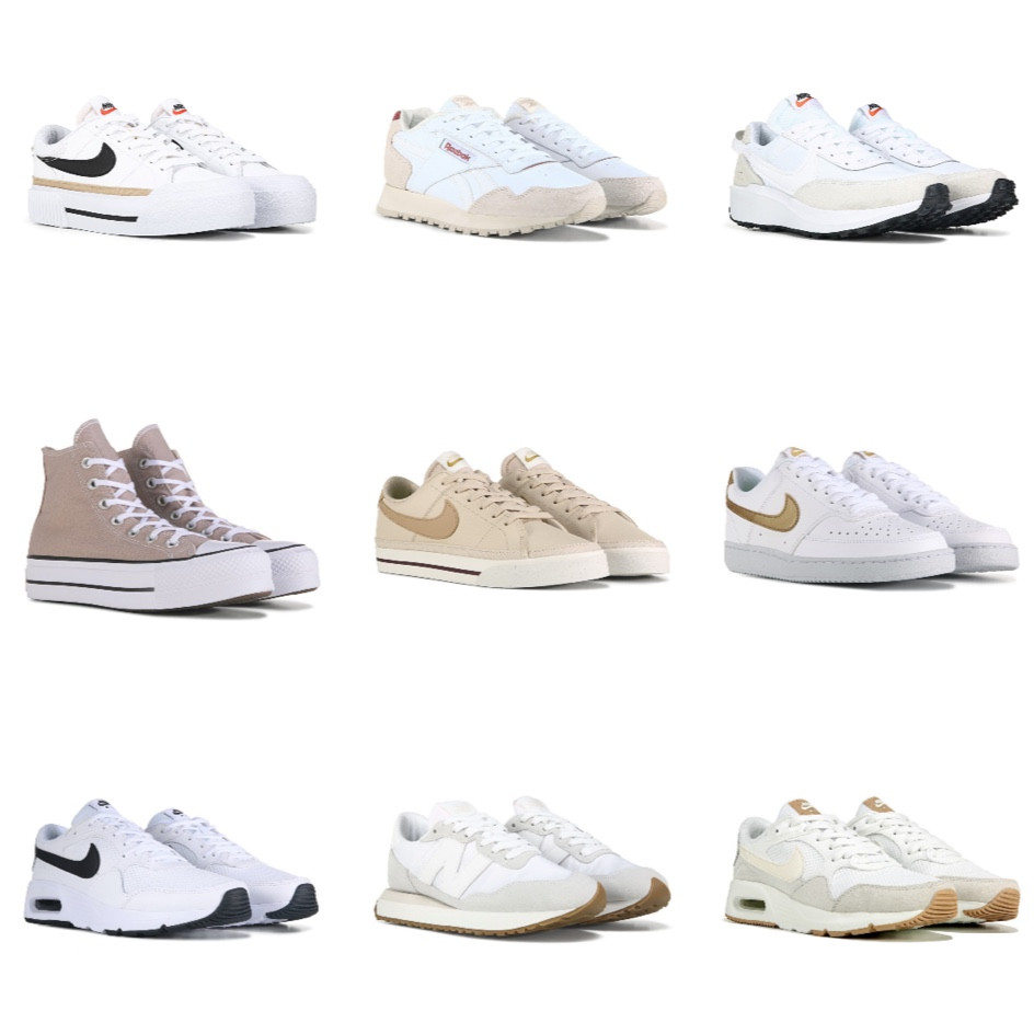 Neutral sneakers
Buy one get one sneakers sale


#LTKshoecrush #LTKsalealert