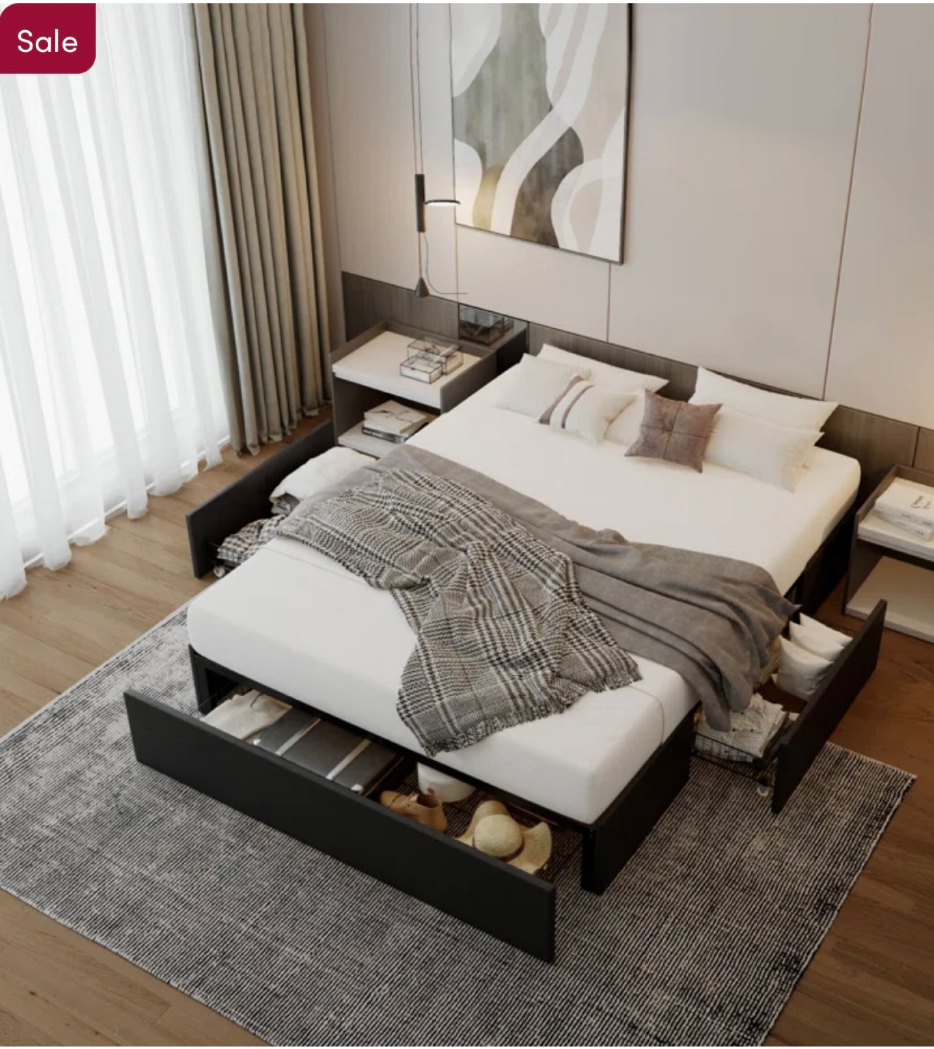 My daughter was looking for a bedframe that had storage and this one is currently on SALE!!! I will be purchasing today!🛍

#LTKfamily #LTKwedding #LTKhome