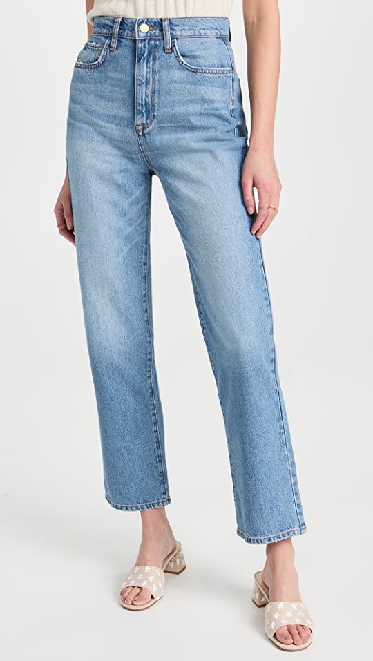 Triarchy Ms. Triarchy Cinched High Rise Straight Leg Jeans | SHOPBOP | Shopbop