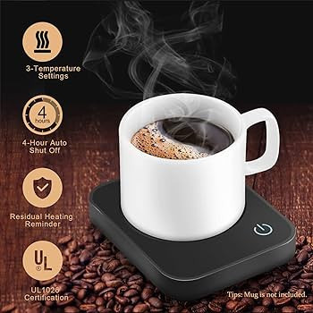 VOBAGA Coffee Mug Warmer, Electric Coffee Warmer for Desk with Auto Shut Off, 3 Temperature Setti... | Amazon (US)