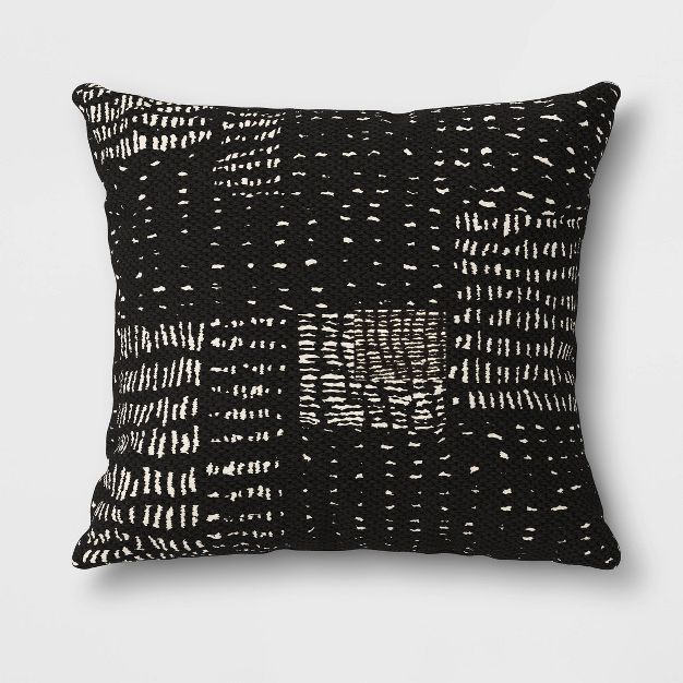 Outdoor Decorative Throw Pillow Black/White - Opalhouse™ | Target