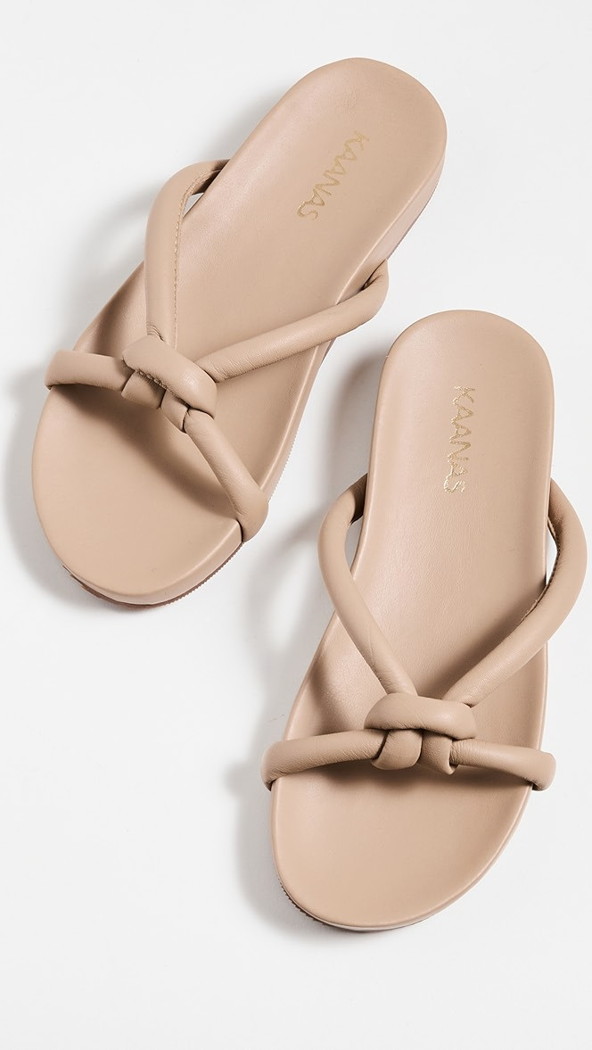 Kuantan Chunky Knot Pool Slides | Shopbop