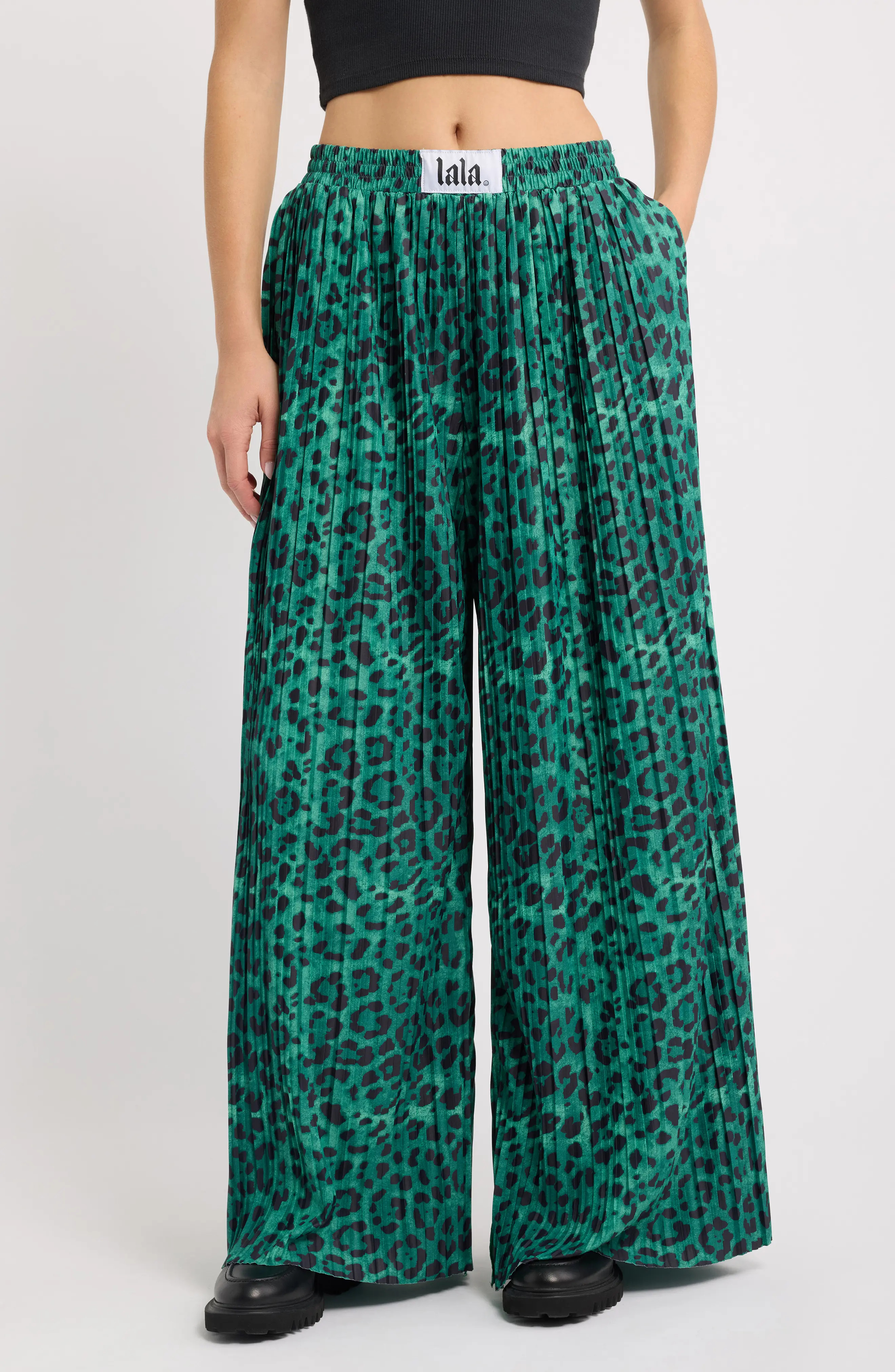 Dressed in Lala Total Knock Out Pleated Wide Leg Pants (Women) | Nordstrom | Nordstrom