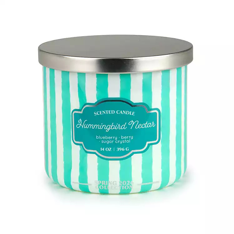 Hummingbird Nectar 3-Wick Jar Candle | Kirklands