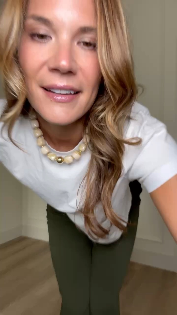 The kind of casual outfit I could live in. These olive green pants have an easy relaxed fit with plenty of length, paired with a simple white tee and flats for an everyday look.

Size M 36inseam

olive green pants, tall girl pants, casual outfit, tall girl fashion, long inseam pants, relaxed pants, everyday outfit, white tee outfit, fall casual style, comfortable outfit, stangandco

#LTKTall #LTKootd #LTKSeasonal