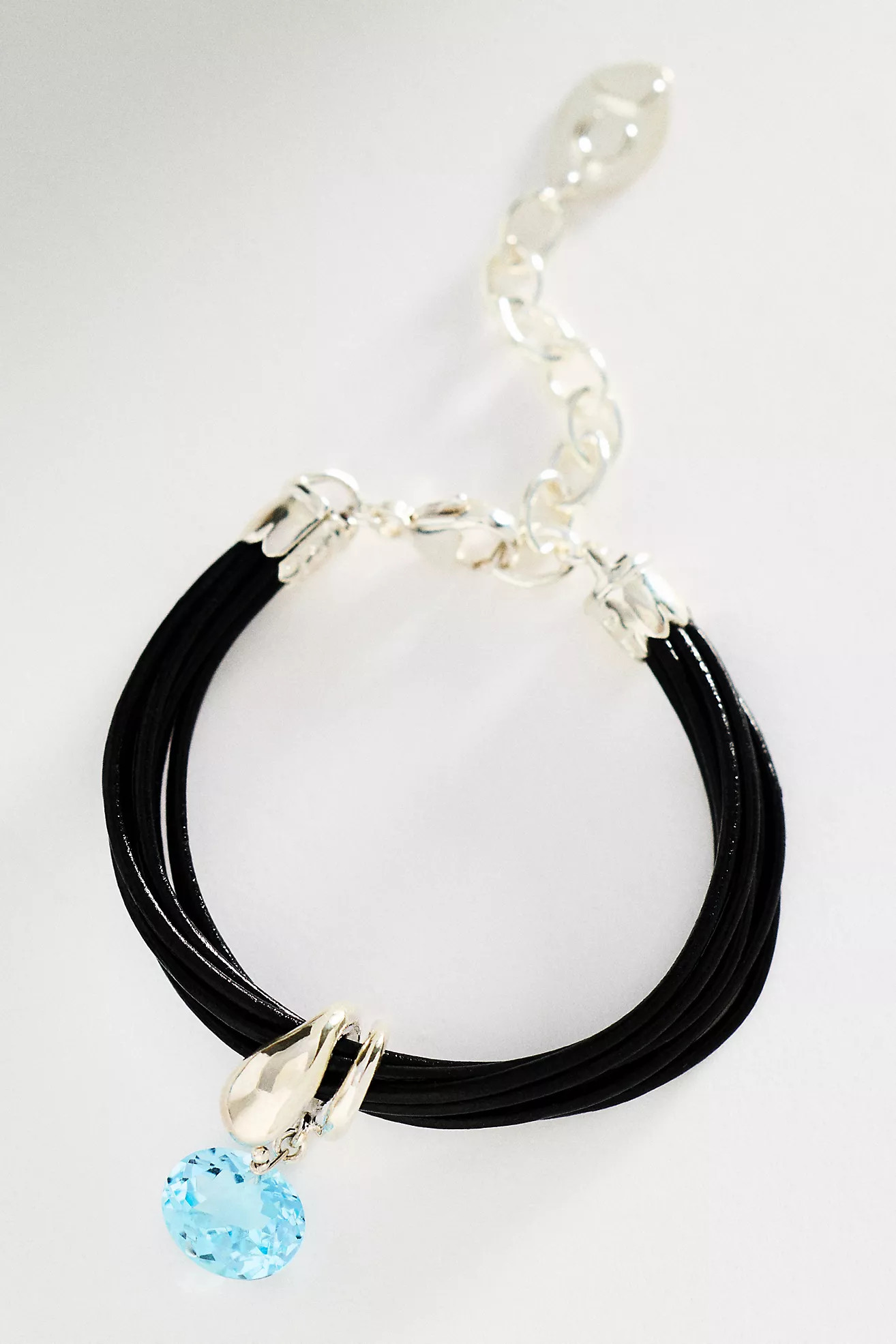 Chan Luu  Blue Topaz Serpentine Cord Bracelet | Anthropologie (US)