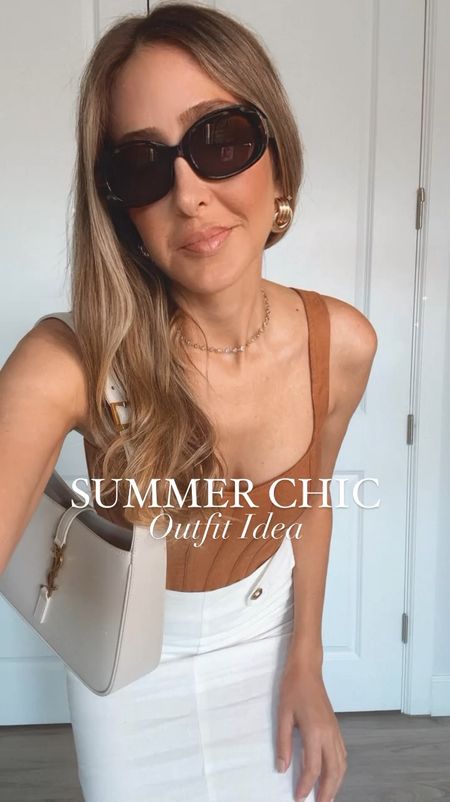 Event ready! Casual chic outfit that I am wearing to an event today. European summer inspired - linen maxi skirt that fits perfectly + corset top with gorgeous details. 

#LTKSeasonal #LTKstyletip #LTKU