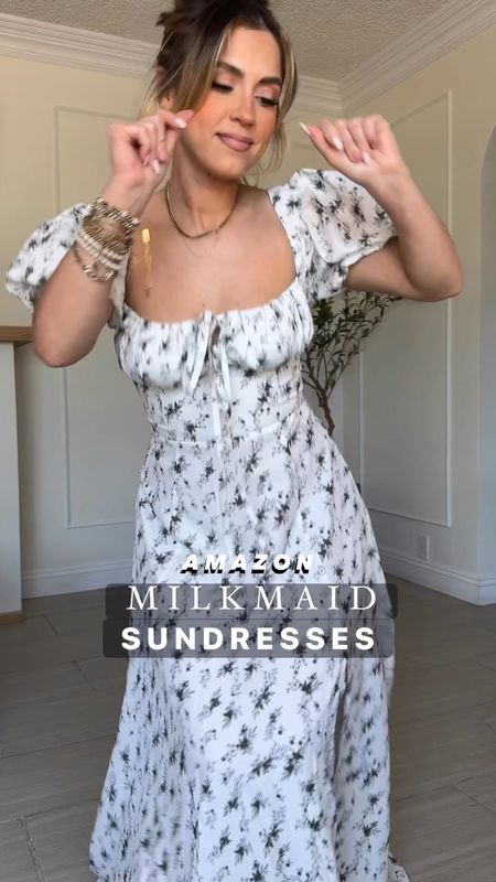 Milkmaid dresses 😍🤌🏼☺️

Omg I'm in love with the dresses! 

▪️These dresses are perfect for vacations, weddings, resort wear & so many special occasions! They're also flattering on most body types. I'm wearing small in all of them. 
▪️I have little ones so I can get away with pasties, but I linked good bras that you can wear with these types of dresses. 
▪️ I'm wearing a small in all of the dresses. 

#LTKU #LTKwedding #LTKfindsunder50