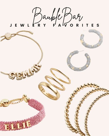 These pieces make great birthday and even Mother’s Day gifts! Bauble Bar jewelry favorites!

#LTKfindsunder100 #LTKU #LTKstyletip