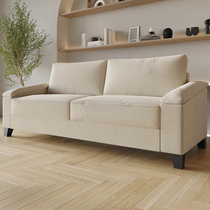 Jacqualyn 78.35" Upholstered Sofa | Wayfair North America