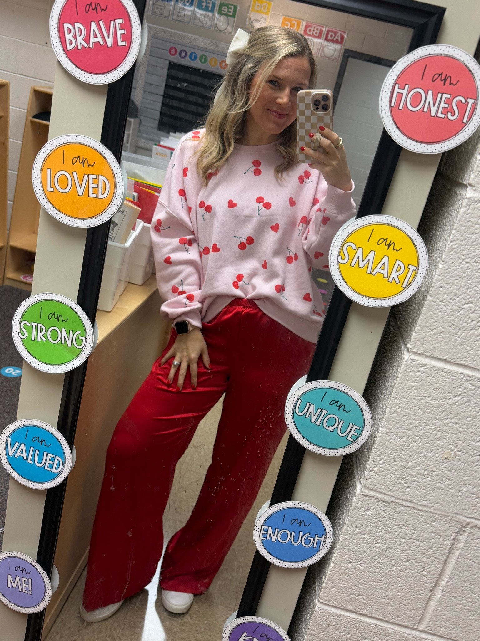 Give me all the red & hearts this week! ❤️

Teacher outfit 
Teacher fashion
Teacher style 

#LTKStyleTip #LTKMostLoved #LTKFindsUnder50