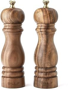 BILL.F Salt and Pepper Grinder Pepper Mill Grinder Pepper Grinders Salt Mill Set of 2 with Adjust... | Amazon (US)