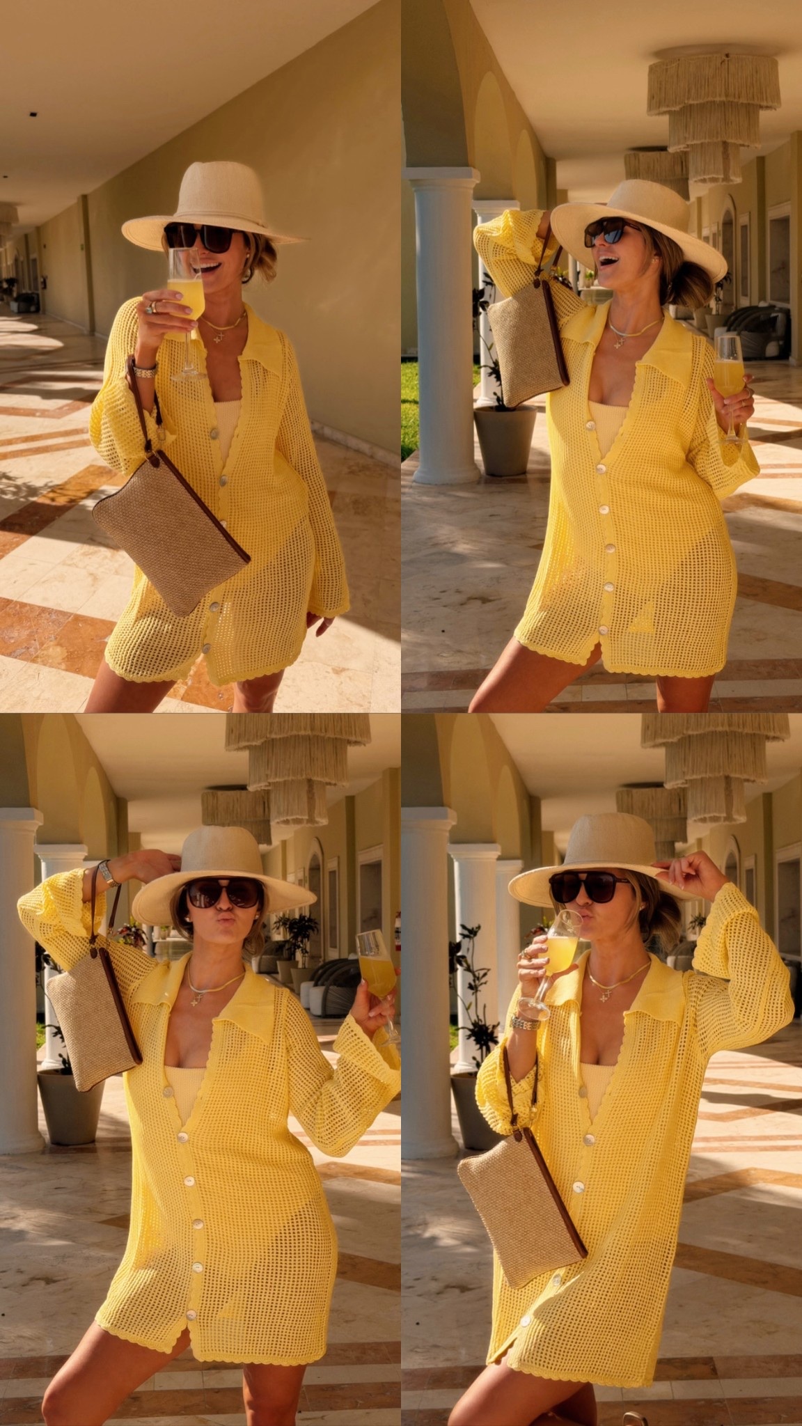 mexico day 1!!💃🏼🥂🏖️🌴💛☀️⛱️

#LTKTravel #LTKootd #LTKgrwm