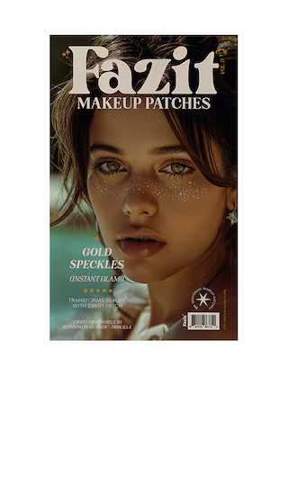 Fazit Beauty Glitter Freckle Makeup Patches in Gold. | Revolve Clothing (Global)