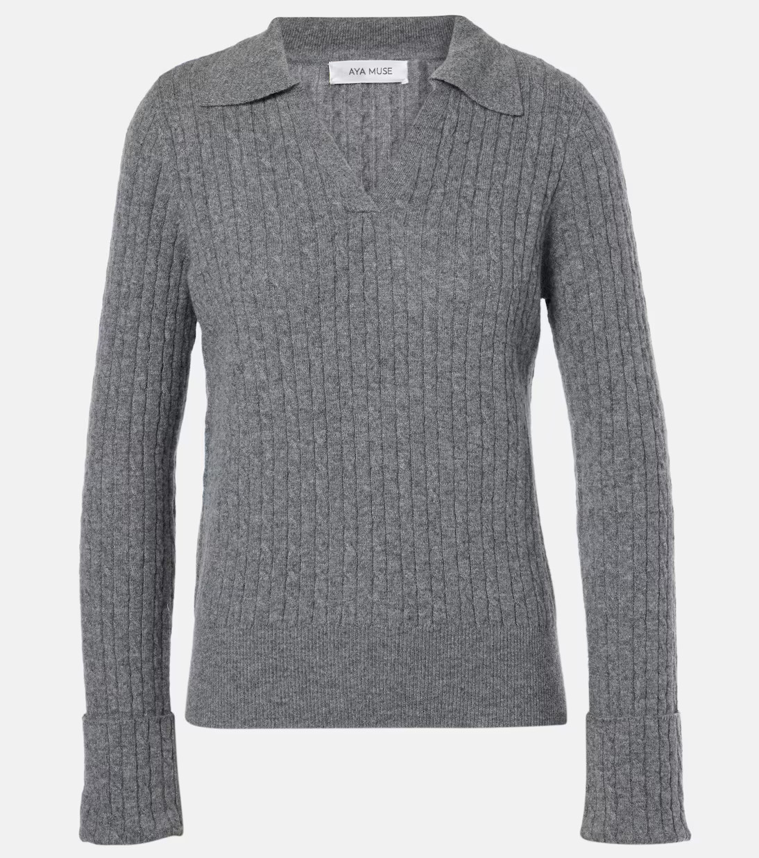 Gaia cashmere polo sweater | Mytheresa (INTL)