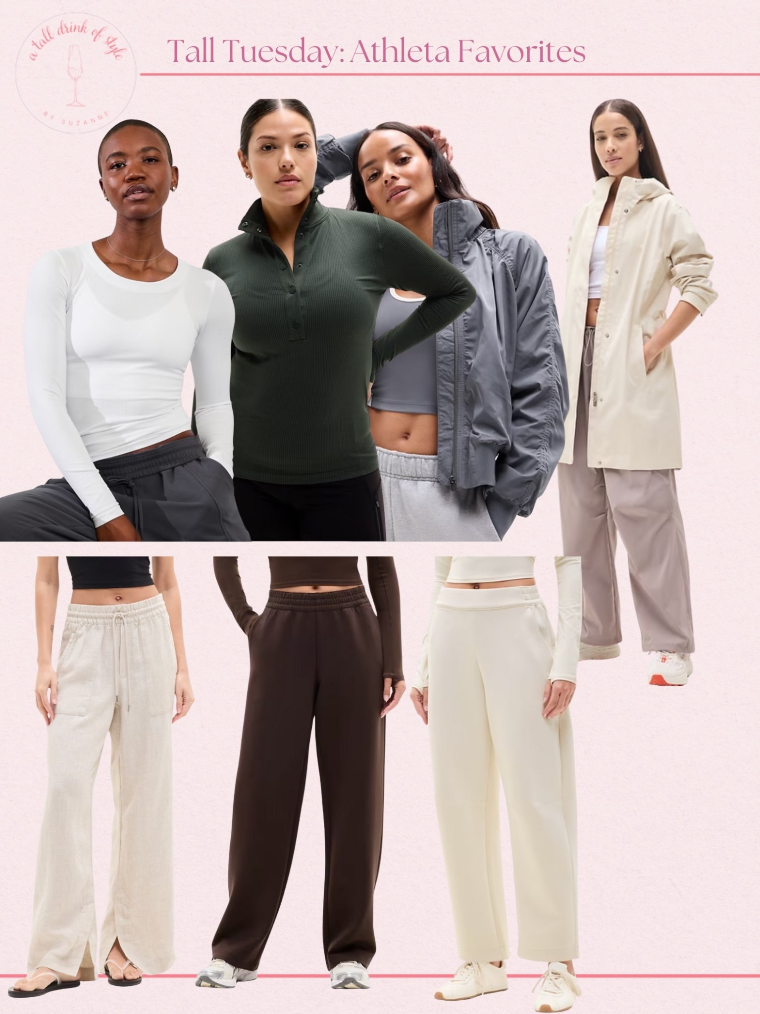 Tall-friendly Athleta pieces that actually fit and feel good. These are my go-to styles when I want comfort without sacrificing polish.

#LTKOver40 #LTKActive #LTKTall