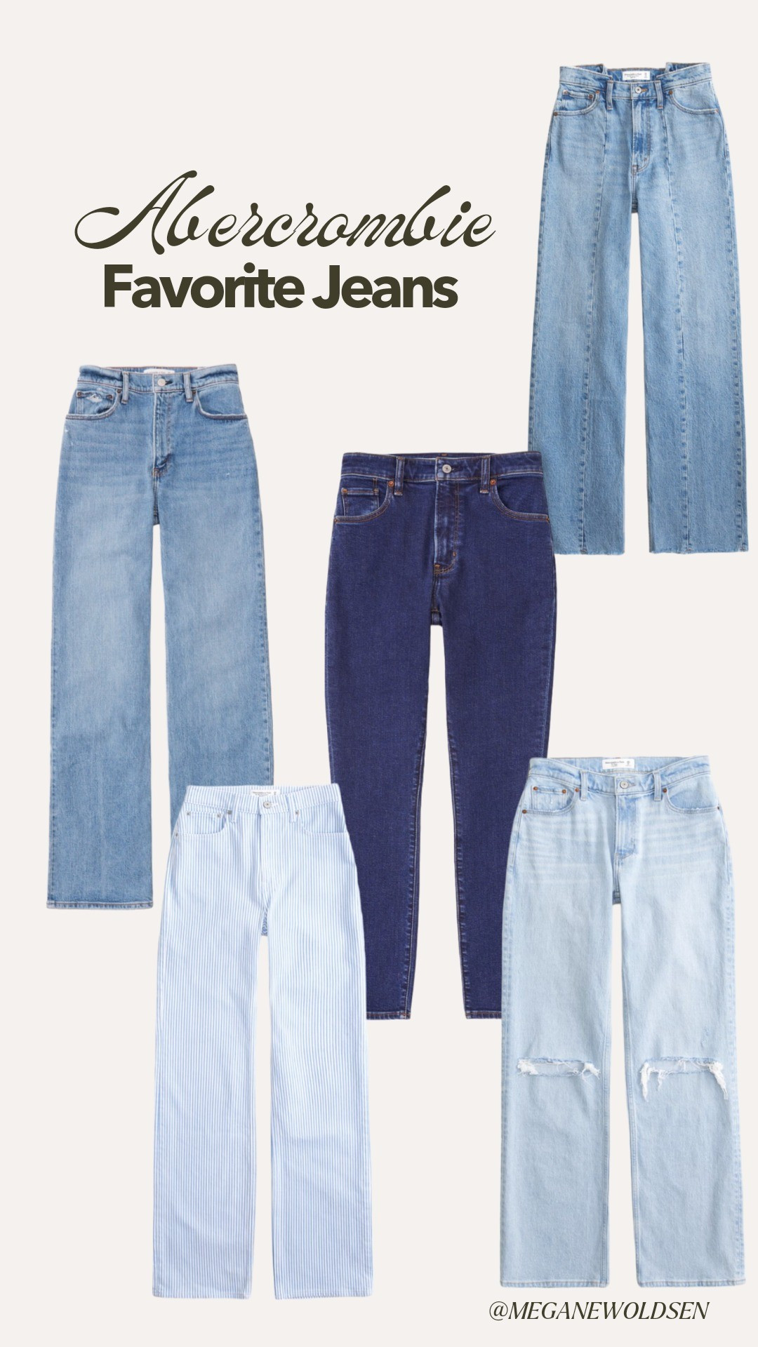 Abercrombie Favorite Jeans

#LTKstyletip #LTKfindsunder100
