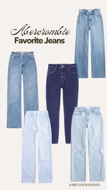 Abercrombie Favorite Jeans

#LTKstyletip #LTKfindsunder100