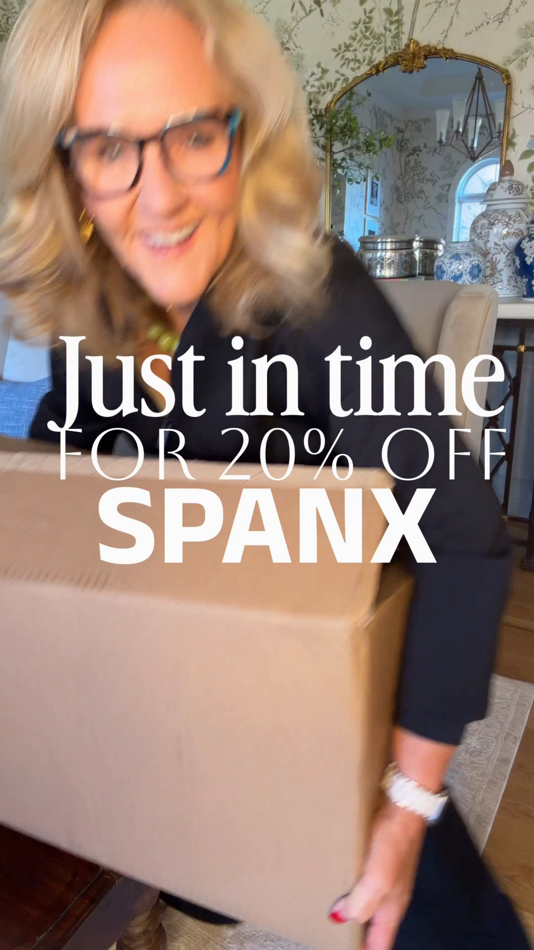 Use code LTK20 for 20% off your full priced spanx order 
I wear a med in tops and dresses med petite in bottoms. I do size up in the wide leg air essentials sometimes.

#LTKOver40 #LTKTravel #LTKWorkwear