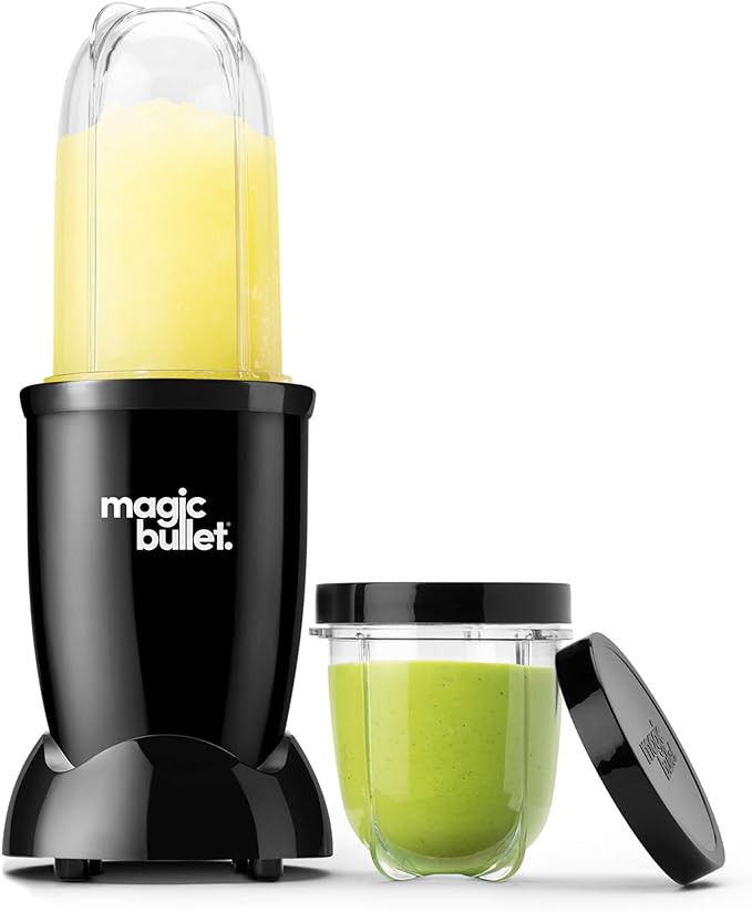 Magic Bullet® Blender Set, 7-Piece Set, 250W Blender and Food Processor, 2 Blending Cups, Cross ... | Amazon (US)