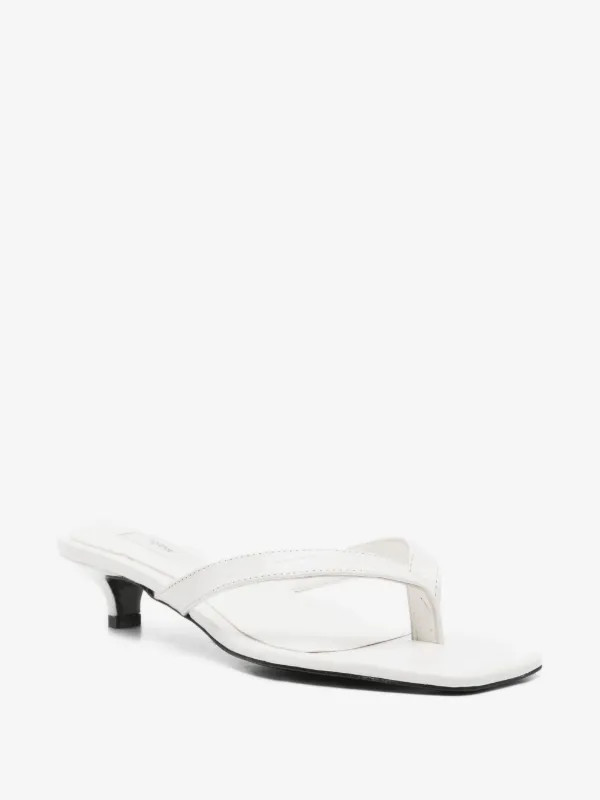 chanclas con efecto de piel de cocodrilo | Farfetch Global