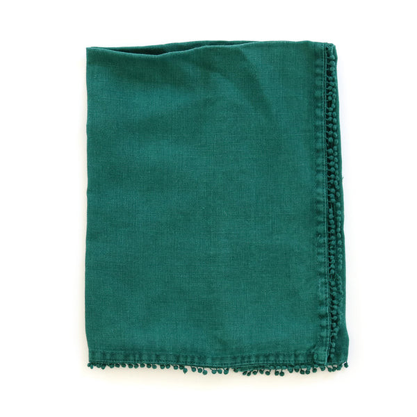 Pom Napkin, Jasper Green | The Avenue