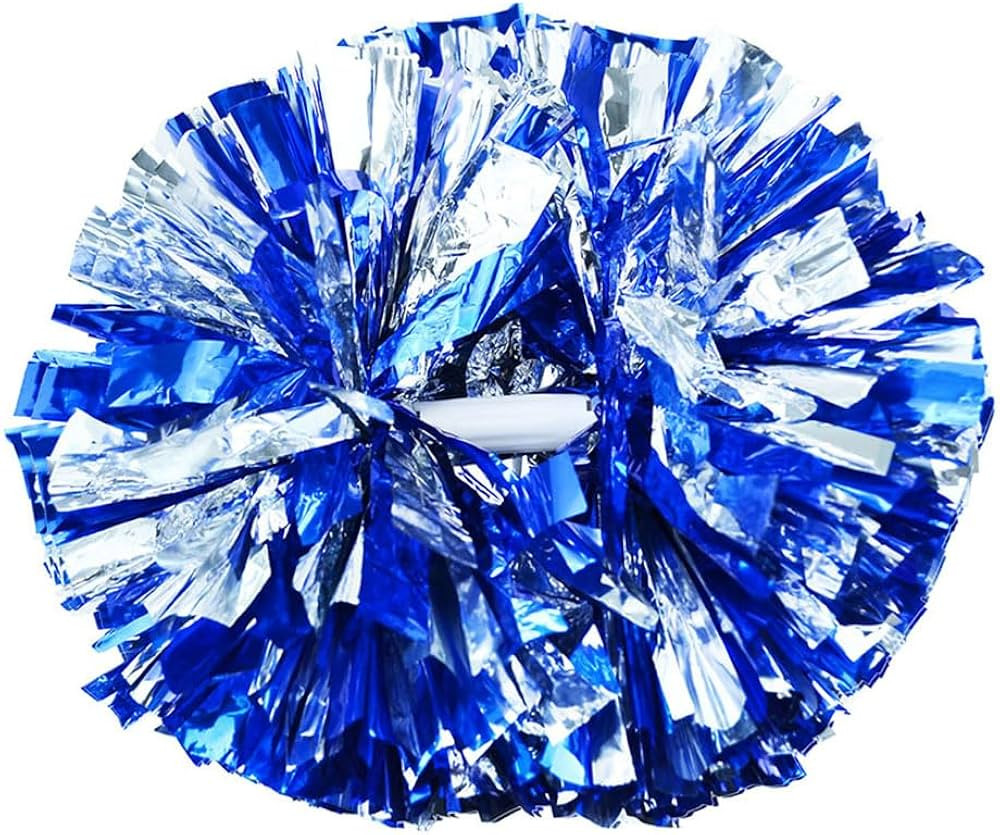 Hooshing 2PCS/6PCS Cheerleading Pom Poms with Baton Handle for Team Spirit Sports Dance Cheering ... | Amazon (US)