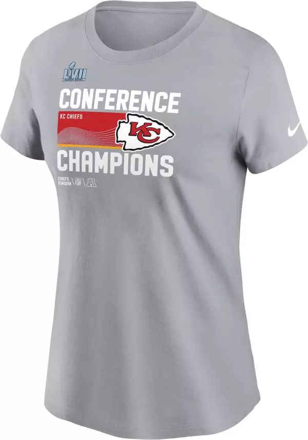 Nike Women's AFC Conference Champions Kansas City Chiefs Locker Room T-Shirt | Dick's Sporting Goods