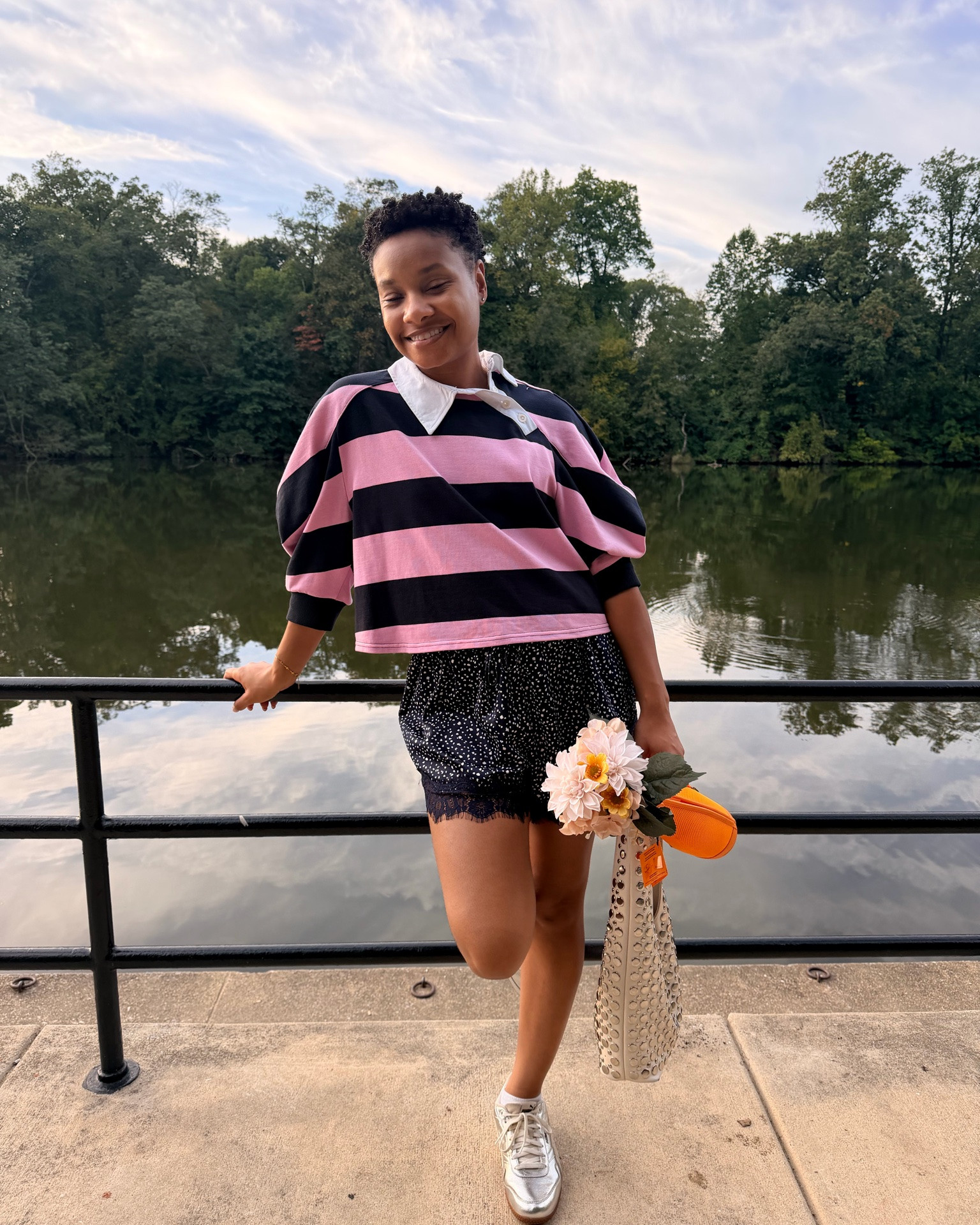 Comfy and cute is the motto! I love pairing this rugby shirt with different bottoms. The lace shorts make it feminine but keep it cool!

#LTKgrwm #LTKootd #LTKdayinmylife