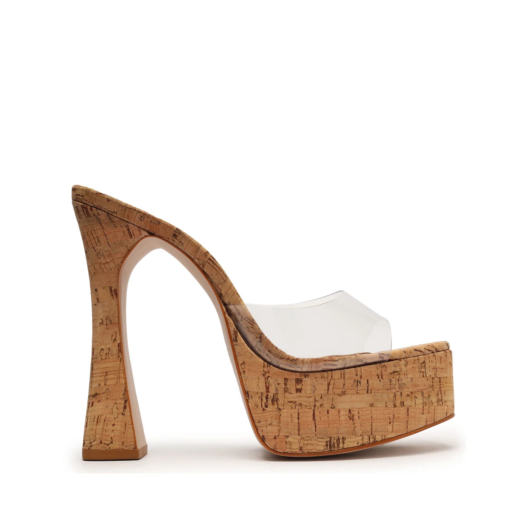 Haila Vinyl & Cork Sandal | Schutz Shoes (US)