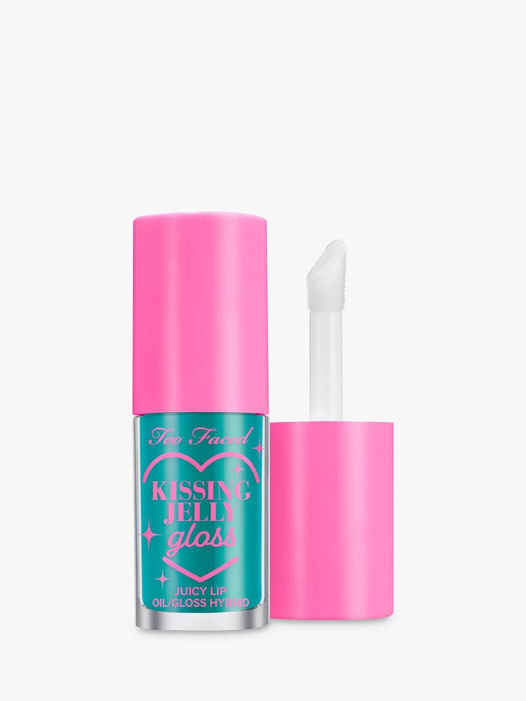 Too Faced Kissing Jelly Lip Oil Gloss, Sweet Cotton Candy | John Lewis (UK)