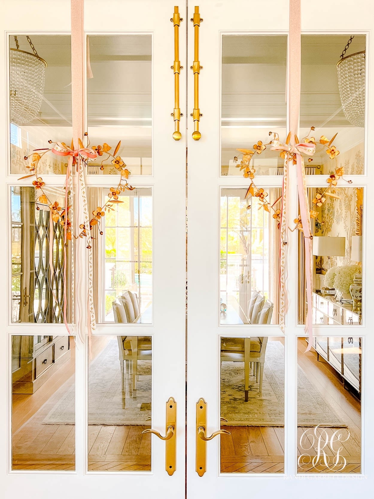 In love with these sweet metal floral wreaths!

#LTKSeasonal #LTKValentine #LTKHome