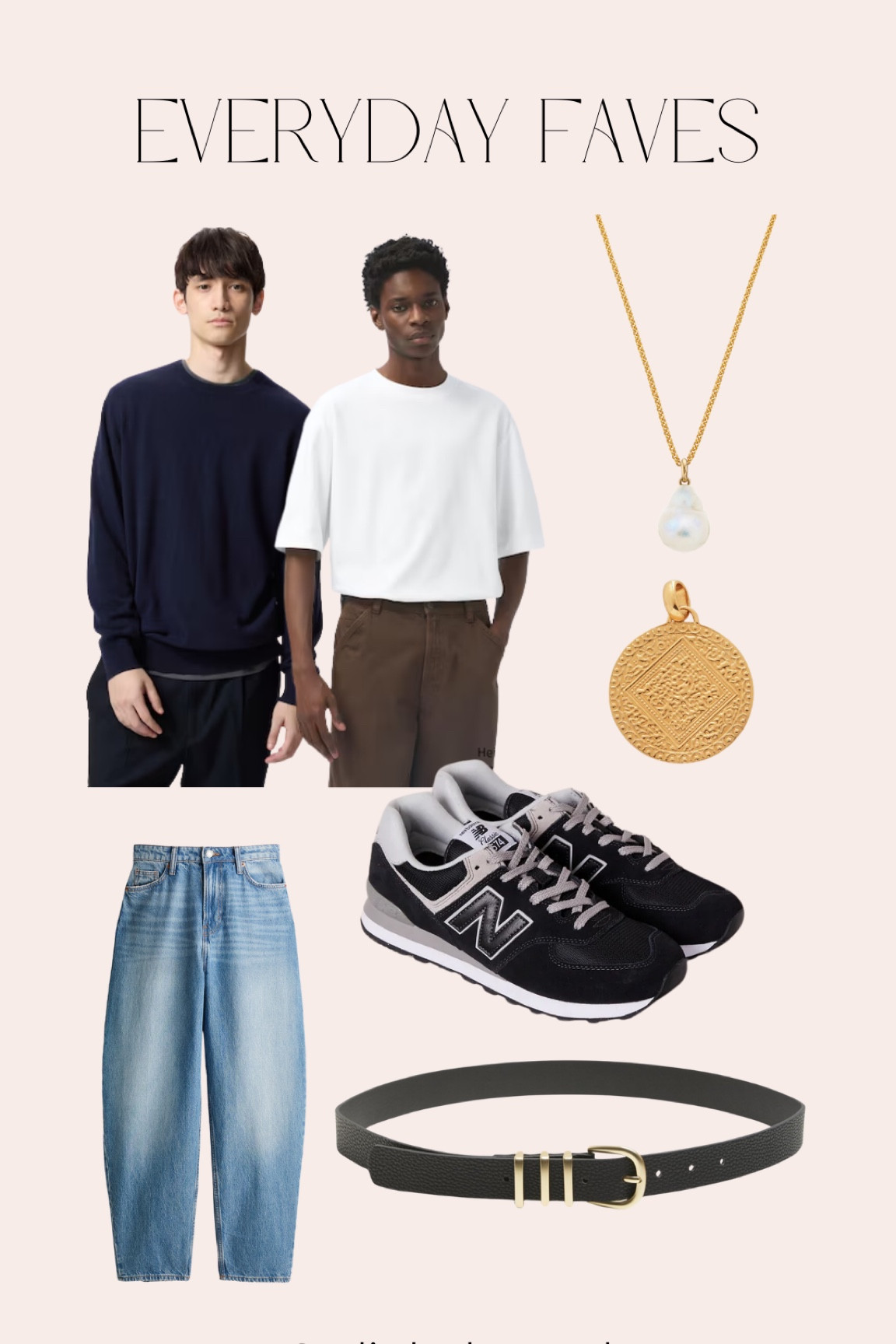 If I had to pick an outfit as my uniform this would be it, a pair of comfy jeans, a tshirt and the navy Uniqlo cashmere jumper. 

#LTKwinter #LTKuk #LTKeurope