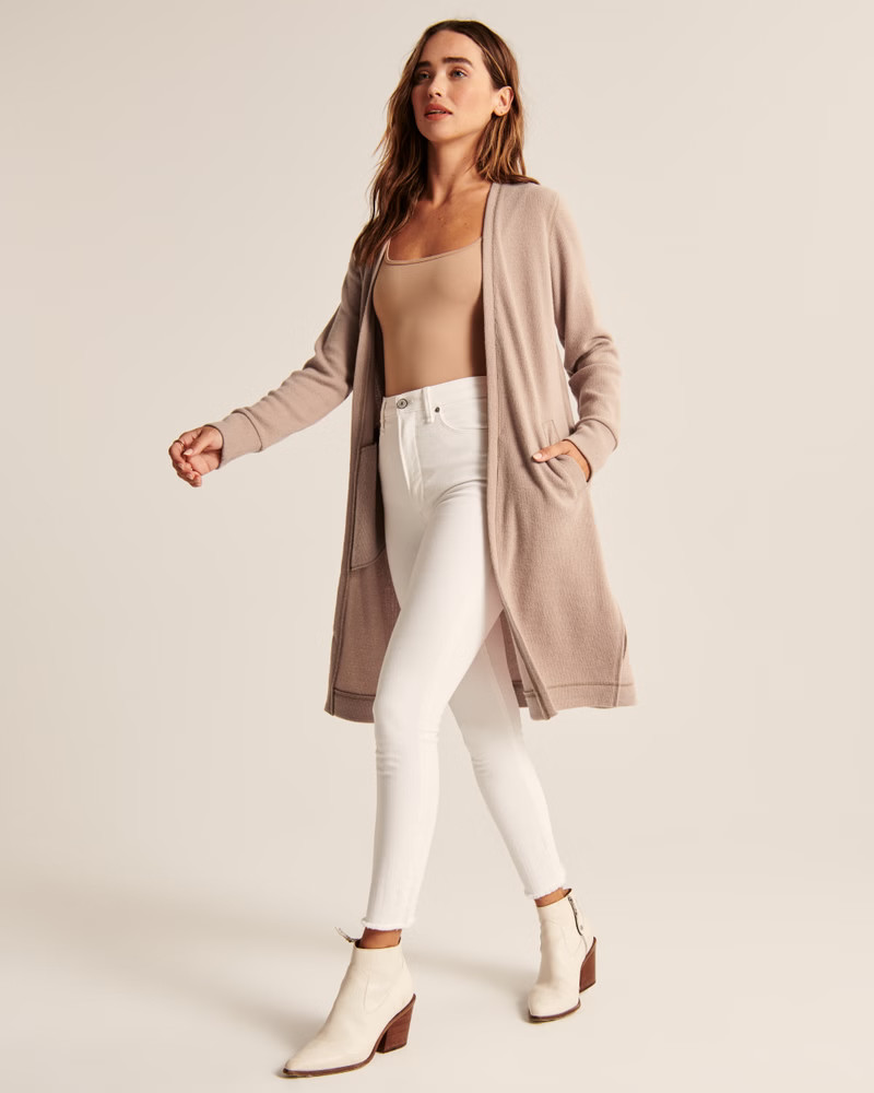 Cozy Duster Cardigan | Abercrombie & Fitch (US)