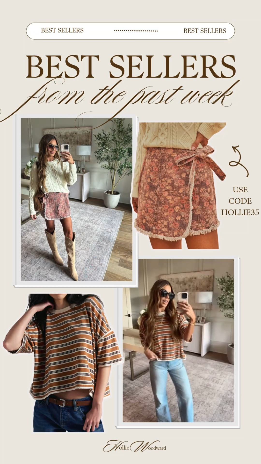 wearing a small in everything and a medium sweater! 

 