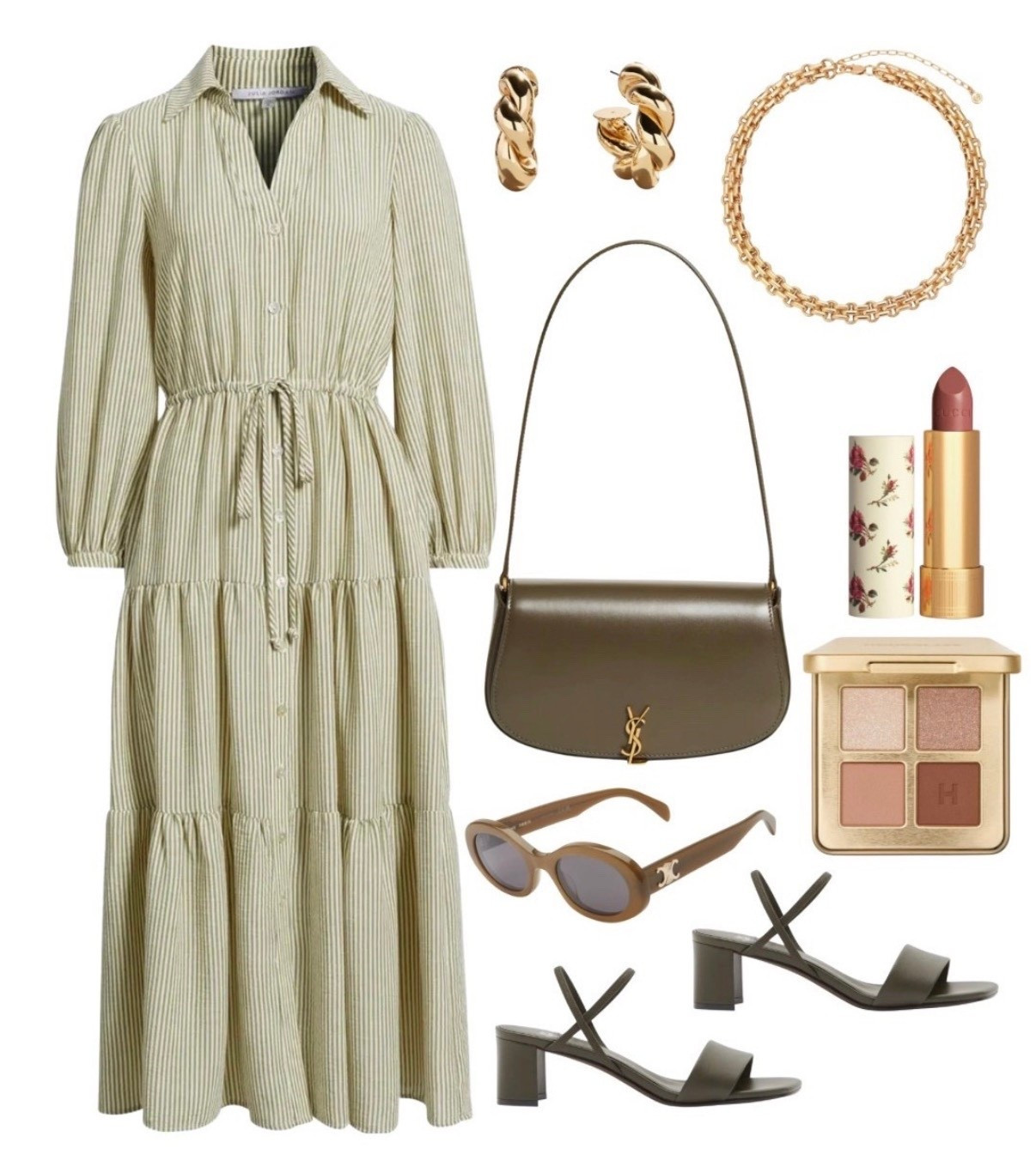 Easter dress
Easter outfit 
Dress
YSL bag
Sandals 

#LTKSeasonal