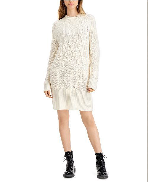 Cable-Knit Sweater Dress | Macys (US)