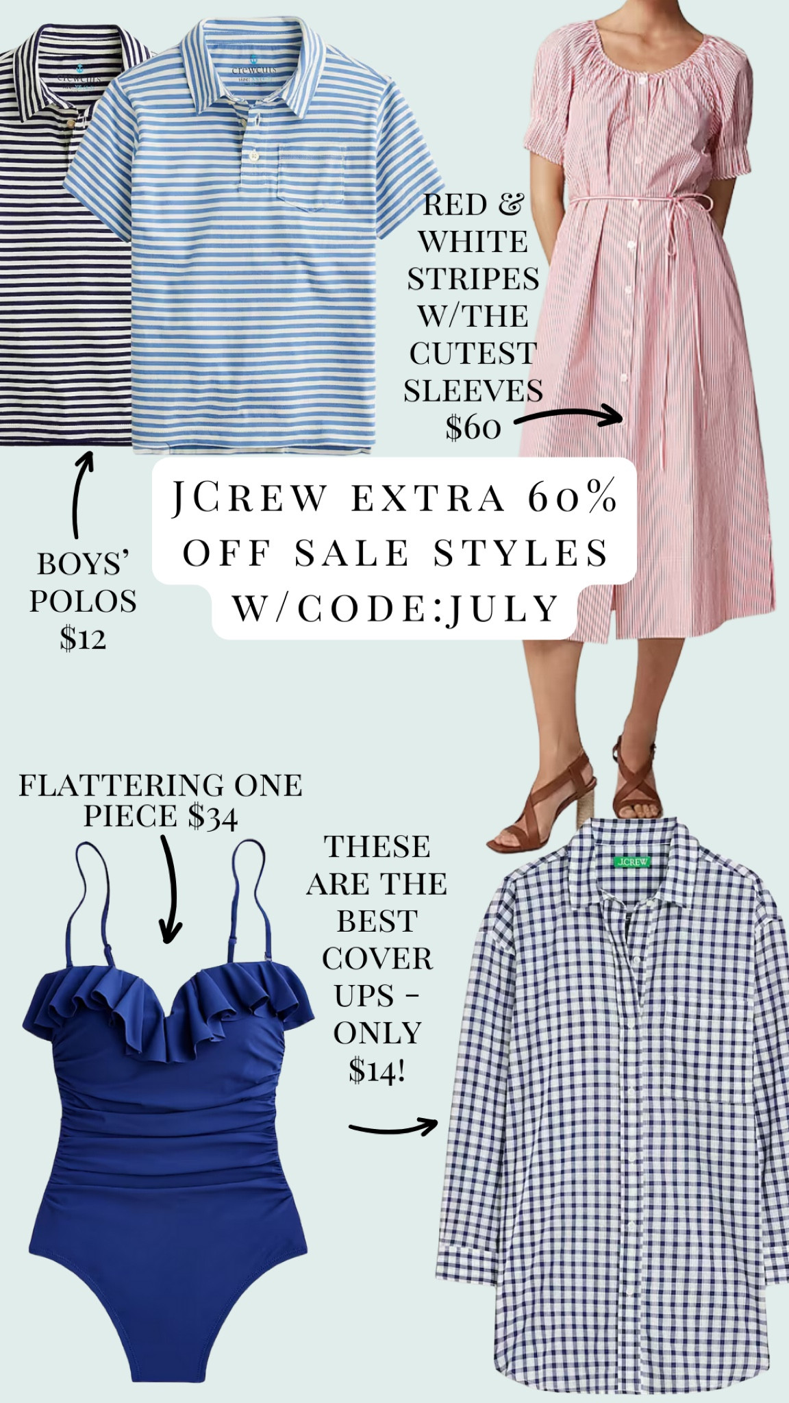 JCrew weekend sale deals! 

#LTKSaleAlert #LTKSummerSales #LTKFindsUnder100