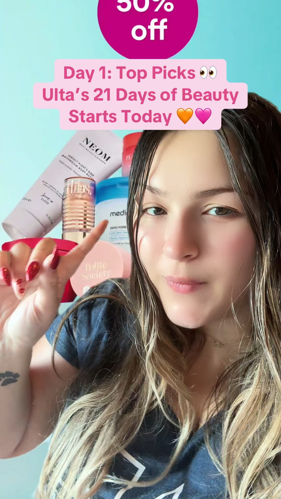 Ulta’s 21 Days of Beauty kicks off today and these are my Day 1 top picks 💖

As someone who used to work at Ulta, these are some of the deals I’d actually recommend grabbing while they’re 50% off. 🧡

Everything from today is linked here for easy shopping. 💕

#LTKBeauty #LTKSpringSale #LTKSaleAlert