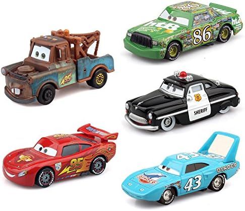 Amazon.com: Cars 2 Basic Movie Characters 5 Pack Lightning McQueen and his Friends Metal die-cast... | Amazon (US)