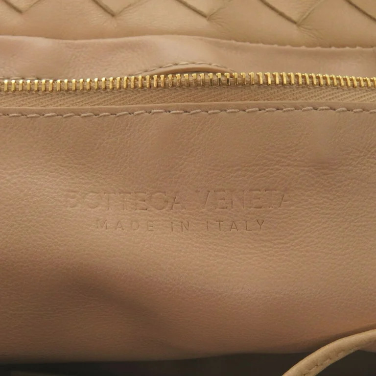 Pre-Owned Bottega Veneta Intrecciato Leather Beige Tote Bag 0231BOTTEGAVENETA (Good) | Walmart (US)