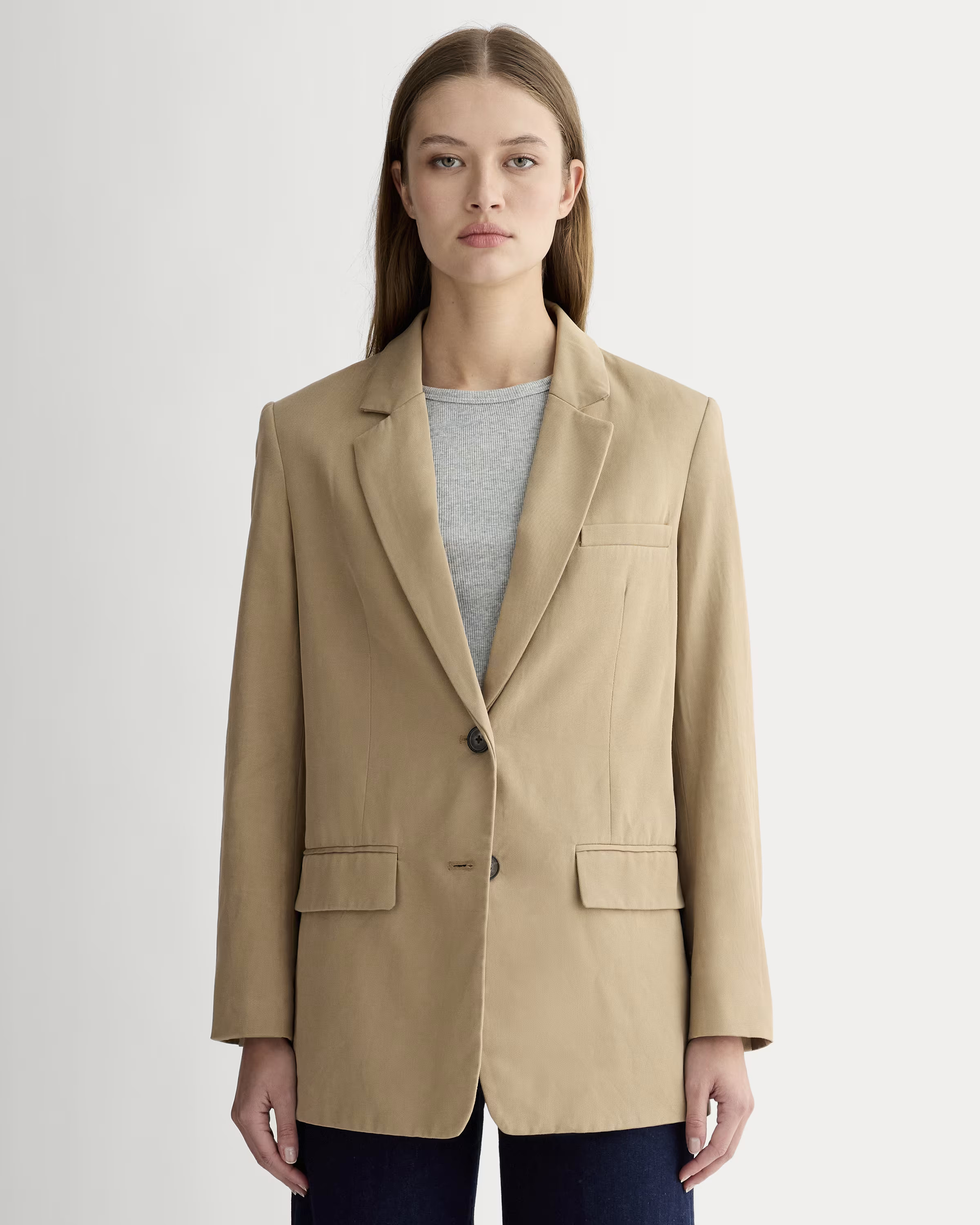 The Oversized Blazer in Buttersmooth | Everlane