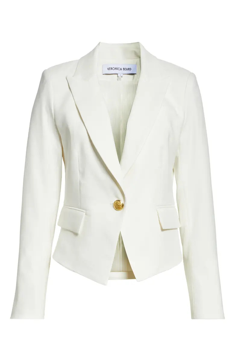 Hosanna Linen Blend Dickey Jacket | Nordstrom