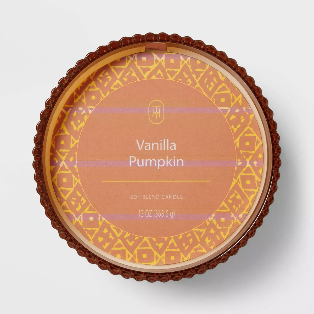 2 Wick Ribbed Glass Candle 13oz - Threshold™ | Target