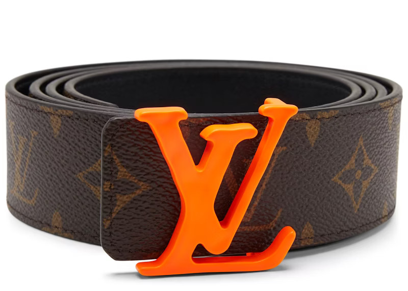 Louis Vuitton Shape Belt Monogram 40MM Brown | StockX