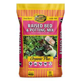 Organic Raised Bed and Potting Mix, Premium Soil 2 cu. ft., OMRI Listed | The Home Depot