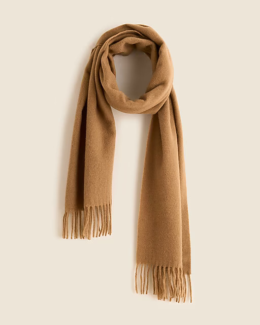 Cashmere-blend scarf | J. Crew US