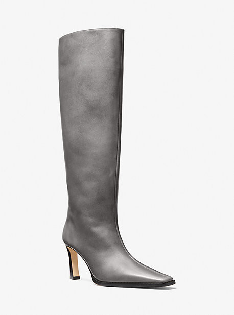 Darrah Burnished Leather Boot | Michael Kors US