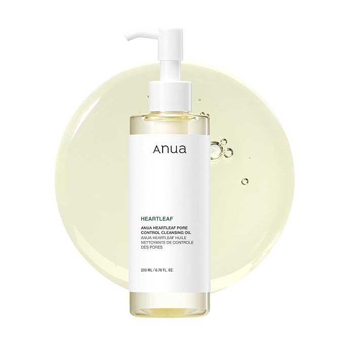 Anua Heartleaf Pore Control Cleansing Oil, Oil Cleanser for Face, Makeup Blackhead Remover, Korea... | Amazon (US)