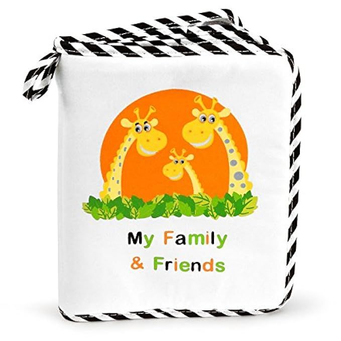 Baby's My Family & Friends First Photo Album - Cute Giraffe Family Theme! | Amazon (US)